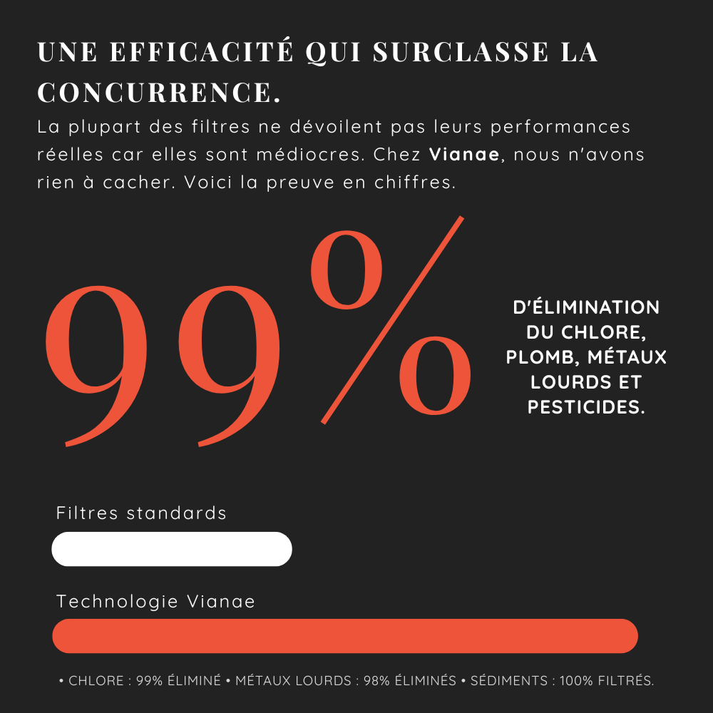 Tête De Douche Filtrante Vianae